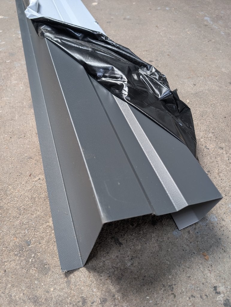 NIEUWE daktrim / daklijst aluminium 4 meter antraciet, Ophalen, Zwart, Overige typen, Nieuw