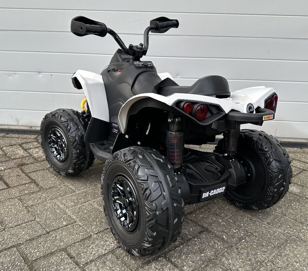 Kinder Accu Quad can-am 12v Rubberband -Leder zit NIEUW, Ophalen of Verzenden, Nieuw, Overige typen