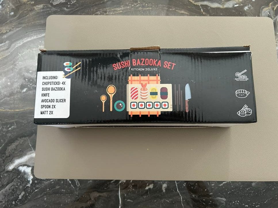 Sushi Bazooka Set - Maak zelf eenvoudig sushi!, Huis en Inrichting, Overige typen, Kunststof, Nieuw, Ophalen of Verzenden