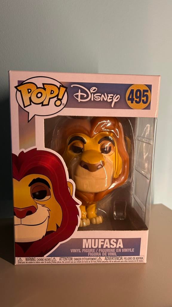 Mufasa 495– The Lion King Funko Pop, Ophalen of Verzenden