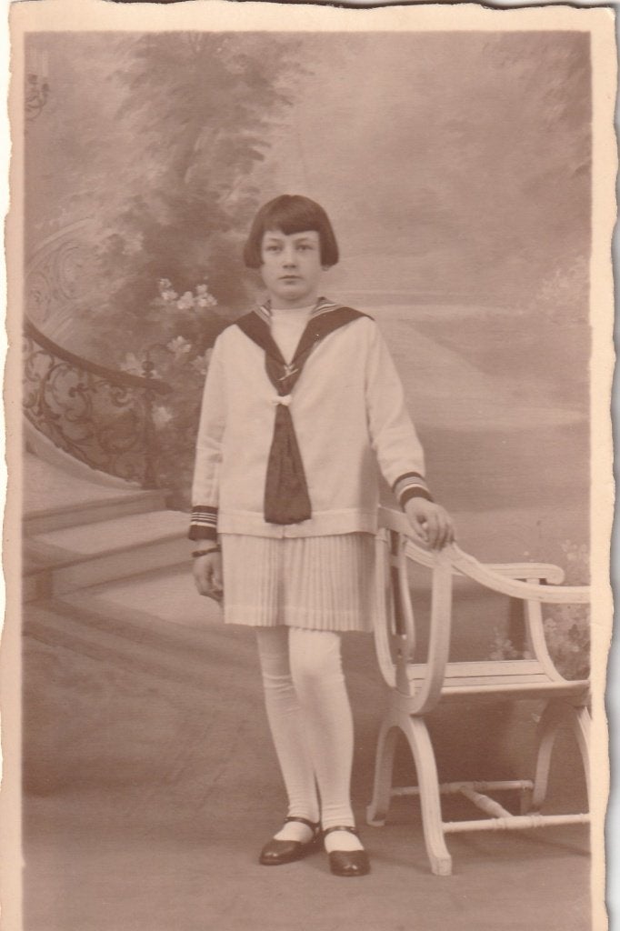fotokaart  -   meisje, Verzenden, Voor 1940, Zo goed als nieuw, Kind