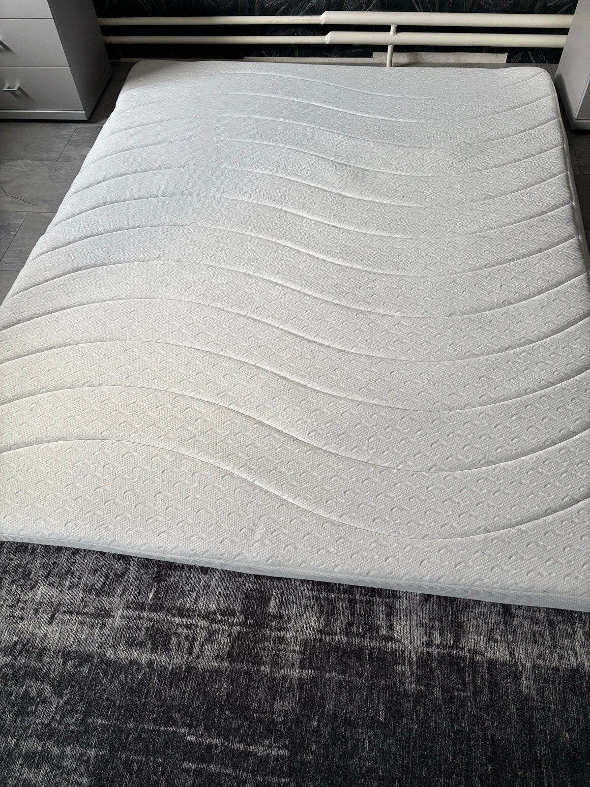 Zo goed als nieuwe Wellpur Gold T65 topmatras (160x200), Ophalen, Tweepersoons, Zo goed als nieuw, Matras