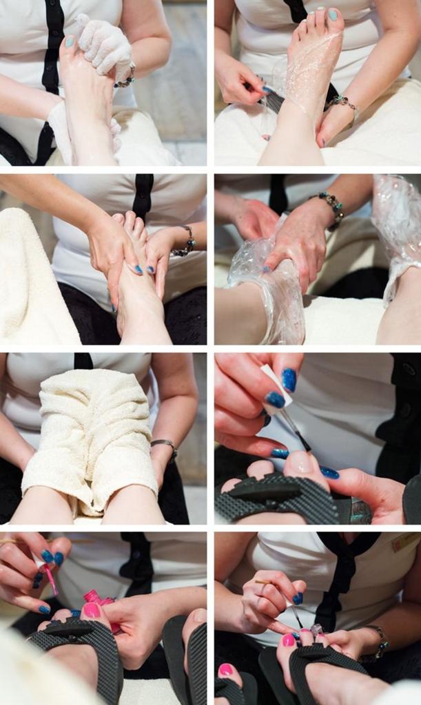 Pedicure behandeling aangeboden