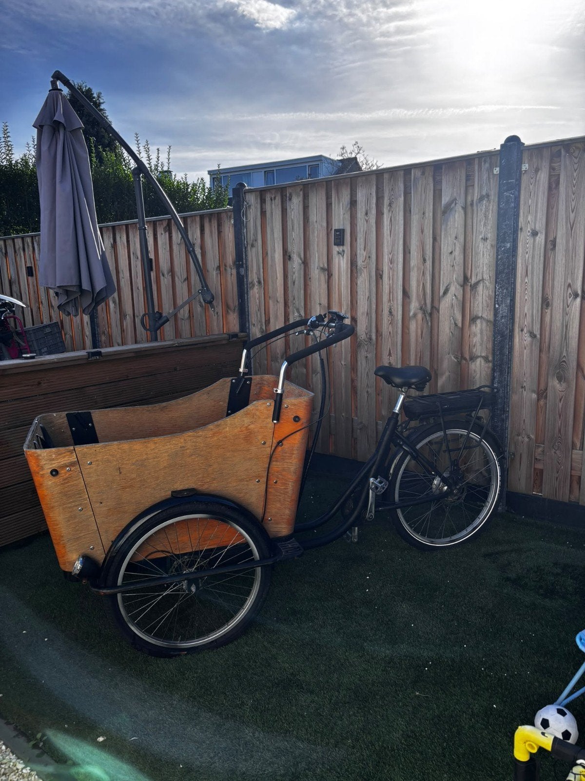 Keiler Elektrische Bakfiets 9 Versnellingen voor 4 Kinderen, Ophalen, Gebruikt, 4 kinderen of meer, Elektrisch