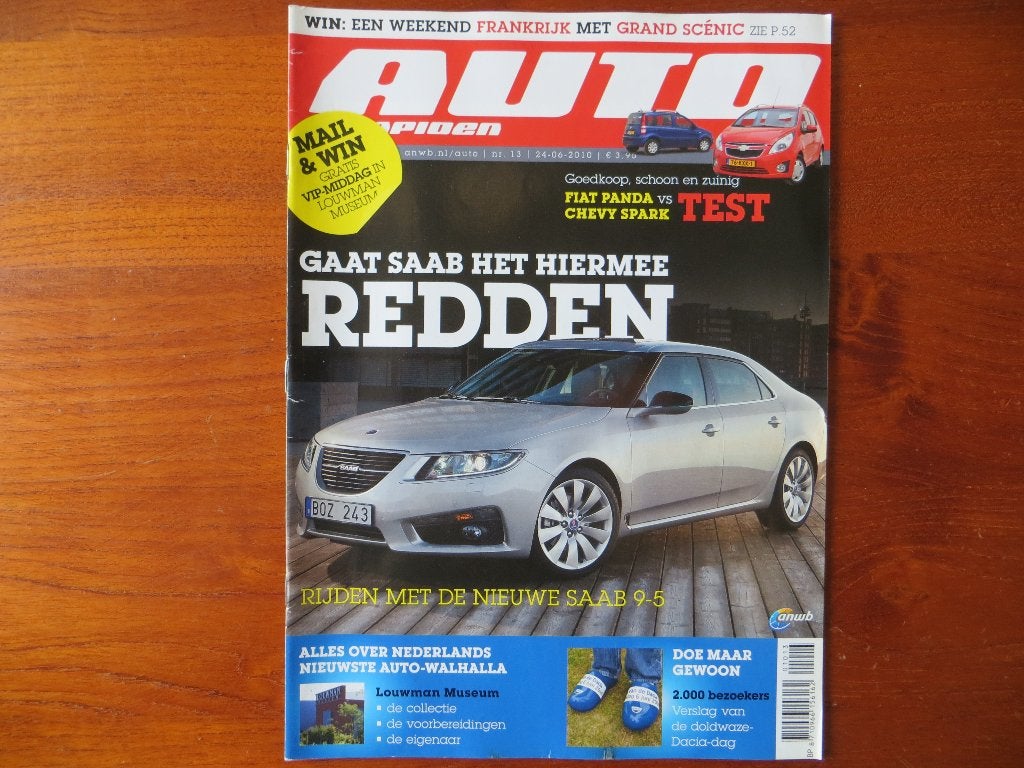 Autokampioen 13 2010 Fiat Panda, Chevrolet Spark, Saab 9-5, Ophalen of Verzenden, Nieuw, Chevrolet