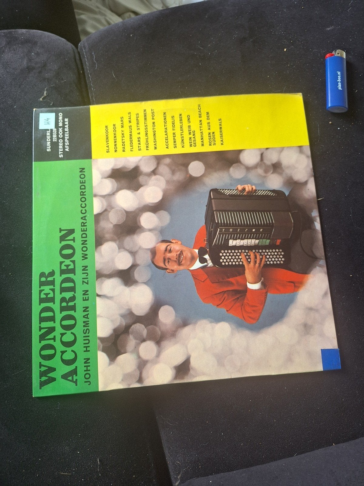 Wonder Accordeon - John Huisman (LP), LP, Gebruikt, Overige genres, Ophalen of Verzenden