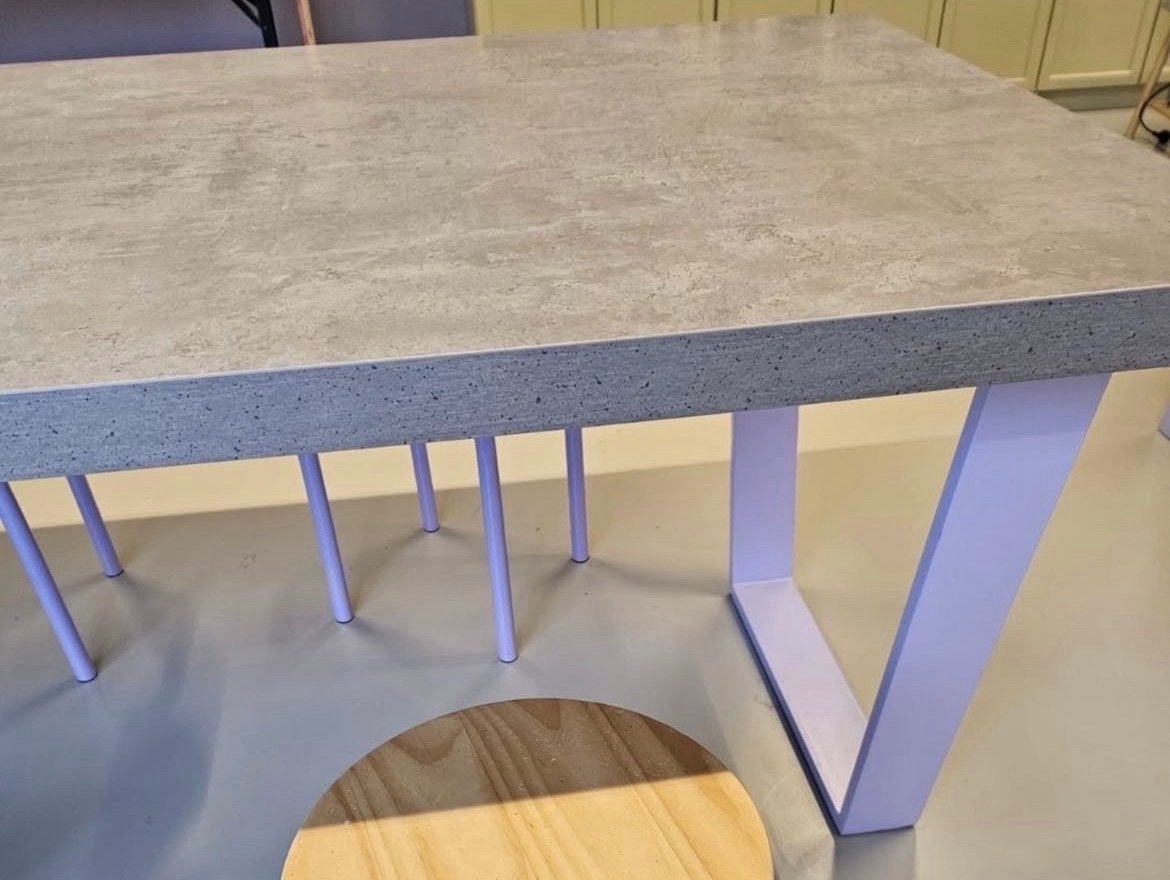 Grote solide werktafel / workshoptafel 200x100cm, Ophalen, Overige materialen, Gebruikt, 100 tot 150 cm