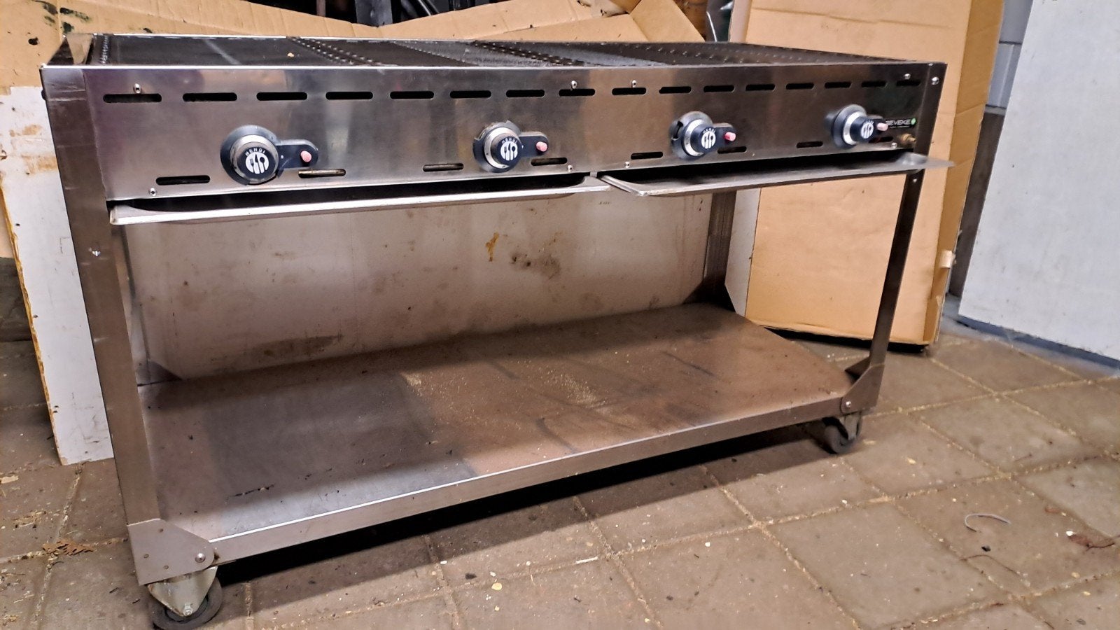Professionele Hendi Green Fire 4 pits - Gebruikt, Ophalen of Verzenden