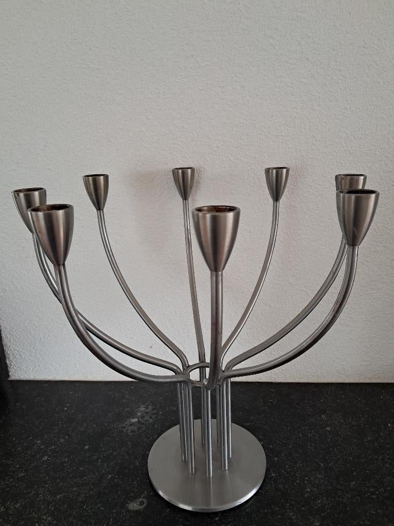 Ikea kandelaar Stockholm, Ophalen of Verzenden, Zo goed als nieuw, Metaal, 25 tot 50 cm