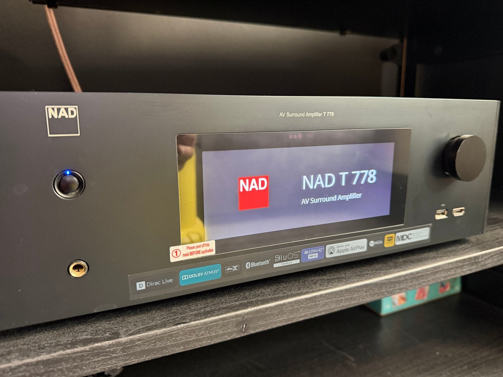 NAD T778 AV Surround Versterker - Zo goed als nieuw, Ophalen of Verzenden, Zo goed als nieuw, Overige merken