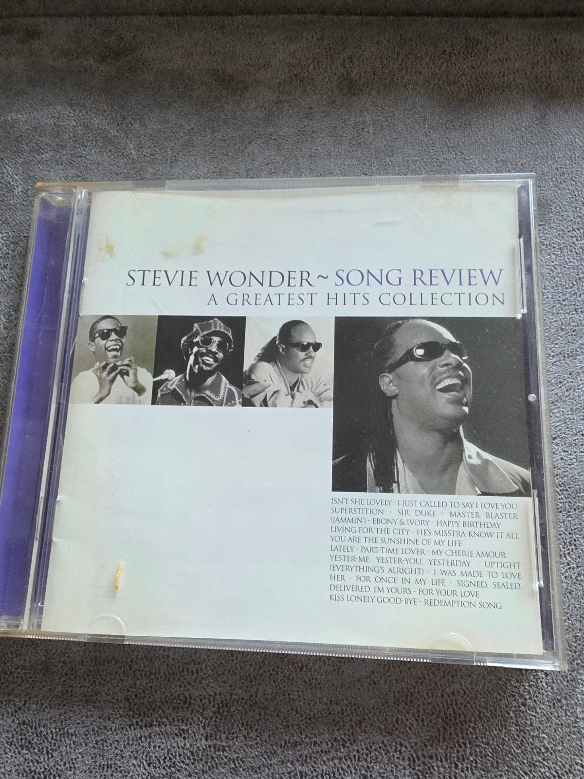 Stevie Wonder - Song Review: A Greatest Hits Collection CD, Gebruikt, Pop, Ophalen of Verzenden, Verzamelalbum