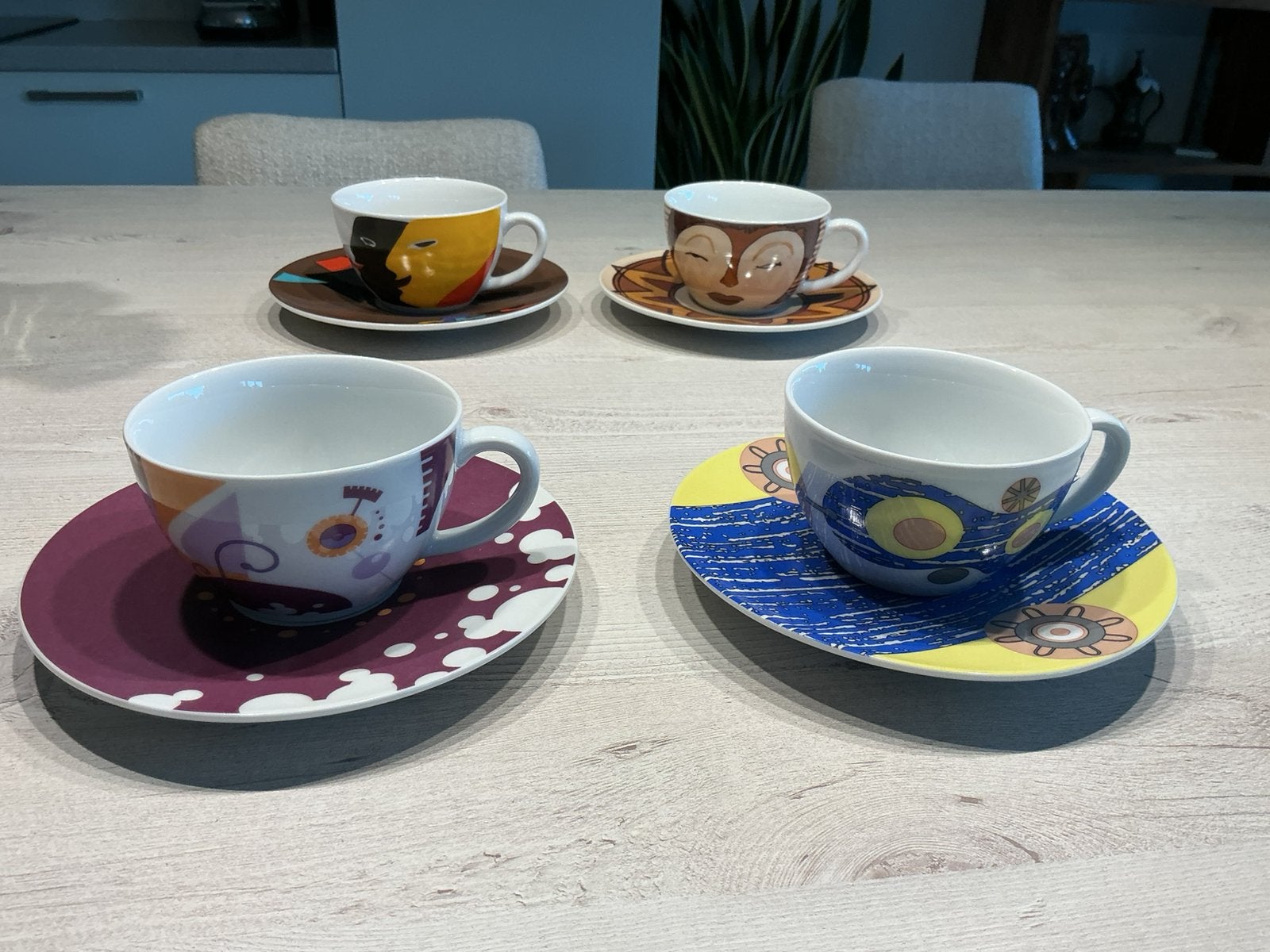 Ritzenhoff capuccino kommen, Ophalen, Aardewerk, Overige stijlen, Kom(men)