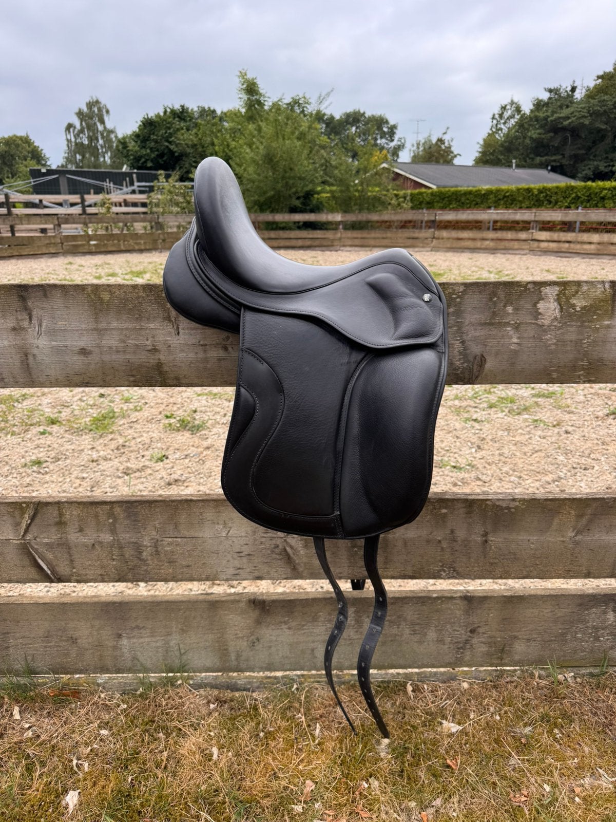 Prachtig Kingsley pony dressuurzadel 16,5, Ophalen, Zo goed als nieuw, Dressuur