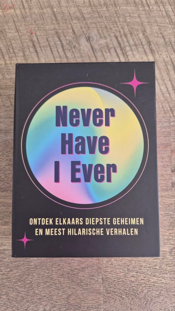 Nieuw - Never Have I Ever - Het hilarische party spel!, Vijf spelers of meer, Ophalen of Verzenden, Nieuw, DELTAS