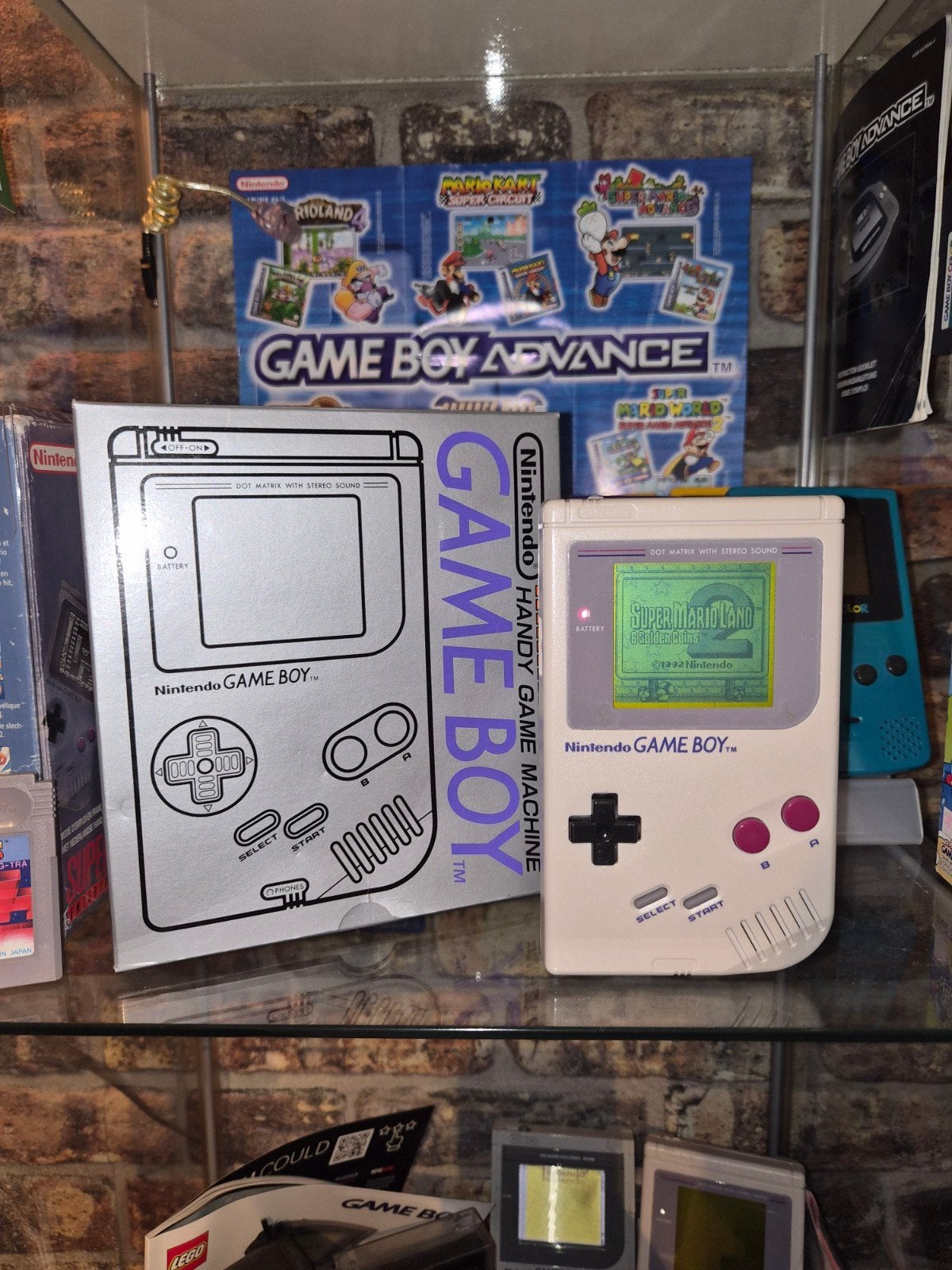 GAMEBOY + doos, Spelcomputers en Games, Spelcomputers | Nintendo Game Boy, Ophalen of Verzenden, Zo goed als nieuw