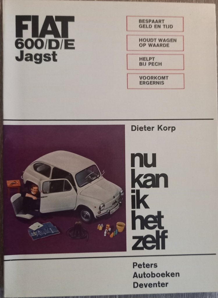 Vraagbaak Fiat 600 D / E / Jagst, Auto diversen, Handleidingen en Instructieboekjes, Ophalen of Verzenden