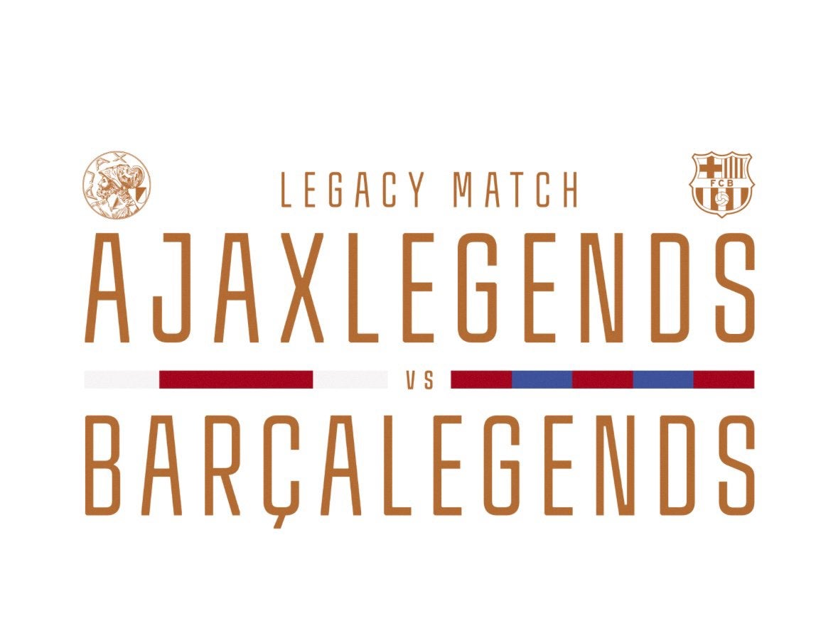 5x Ajax Legends - Barca Legends | Vak 120, Drie personen of meer, Ticket of Toegangskaart