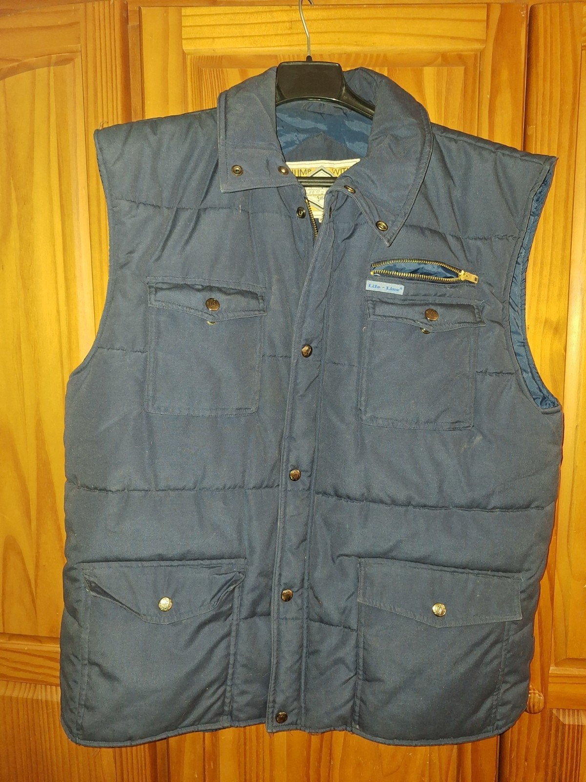 Life-Line gewatteerd bodywarmer - Maat EEEL, Blauw, Overige maten, Ophalen of Verzenden, Zo goed als nieuw