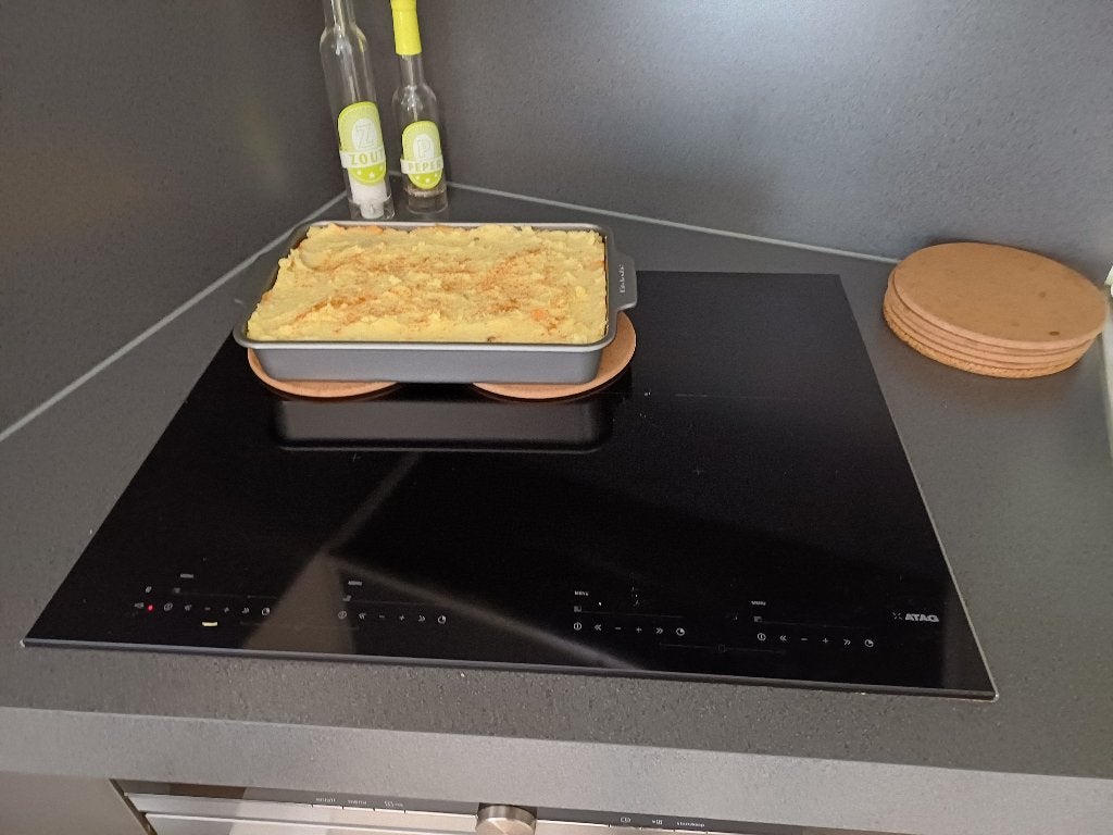 Inductie kookplaat van Atag ter overname, Ophalen, Gebruikt, 4 kookzones, Inbouw