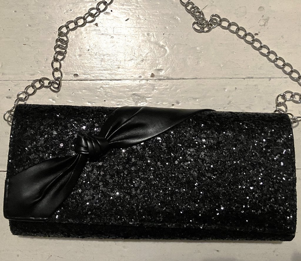 envelop TAS feestelijk met glitter. Nieuw, Ophalen of Verzenden, Nieuw, Zwart
