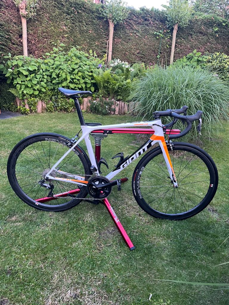 Giant tcr, Fietsen en Brommers, Fietsen | Racefietsen, Carbon, Zo goed als nieuw, Meer dan 20 versnellingen, Giant