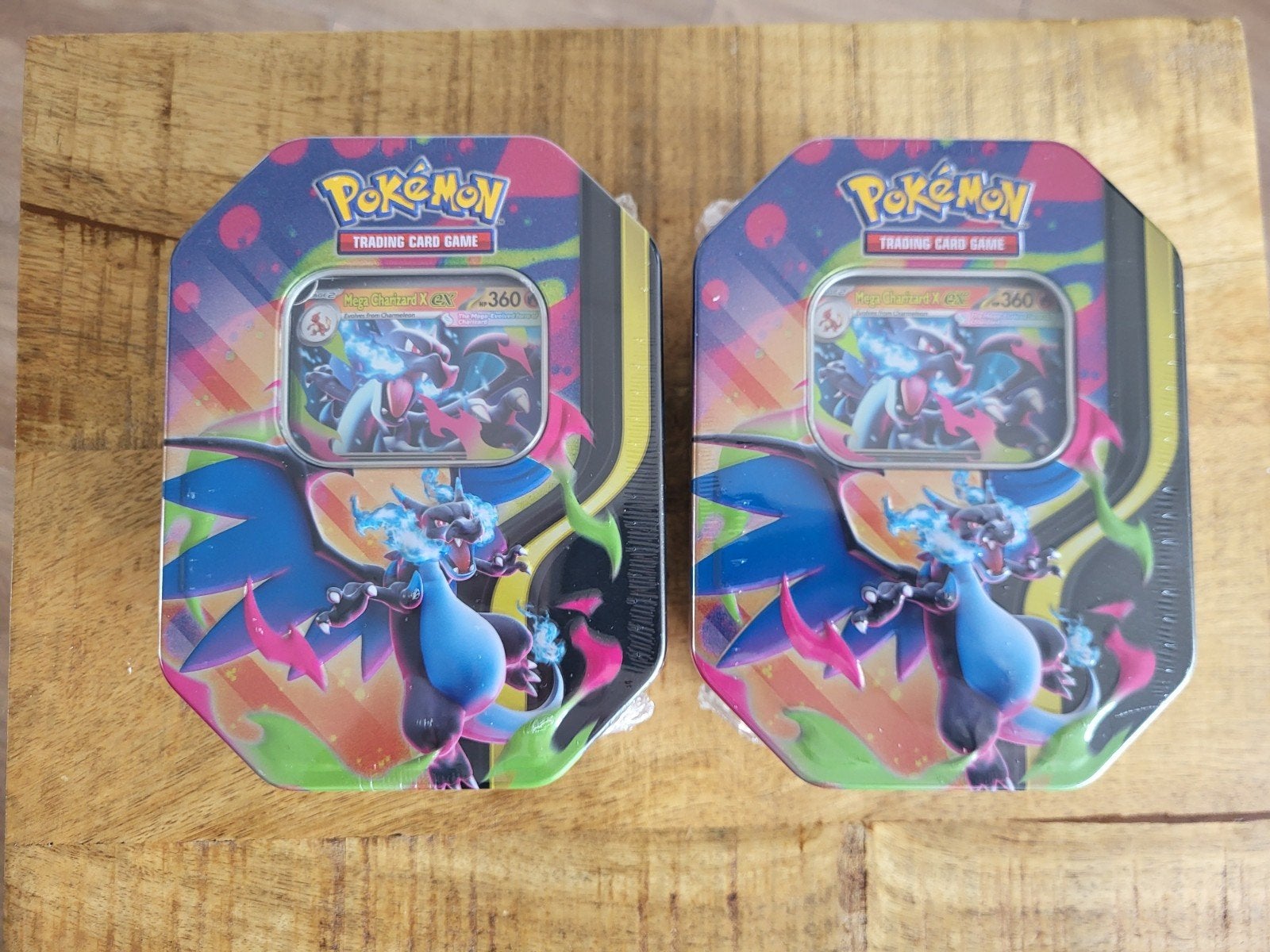 Pokemon mega Charizard X ex tin, Ophalen of Verzenden
