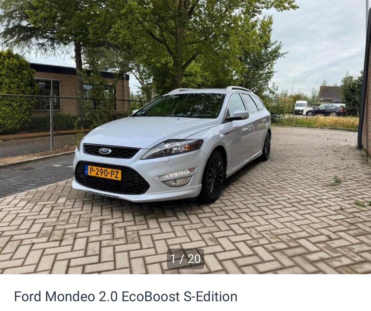 Ford Mondeo Wagon 2.0 EcoBoost S-Edition MEMORY|CAM|BOMVOL!, Auto's, Zwart, 4 cilinders, Mondeo, Leder en Stof