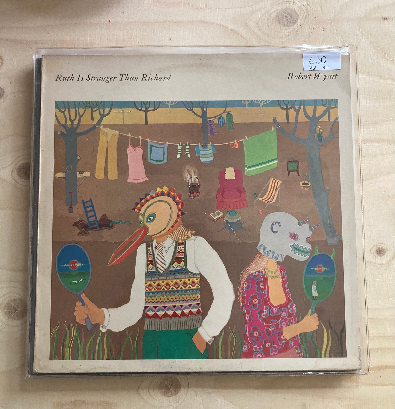 Robert Wyatt - Ruth Is Stranger Than Richard UK 1st Press, Ophalen of Verzenden, Gebruikt, 12 inch, Poprock