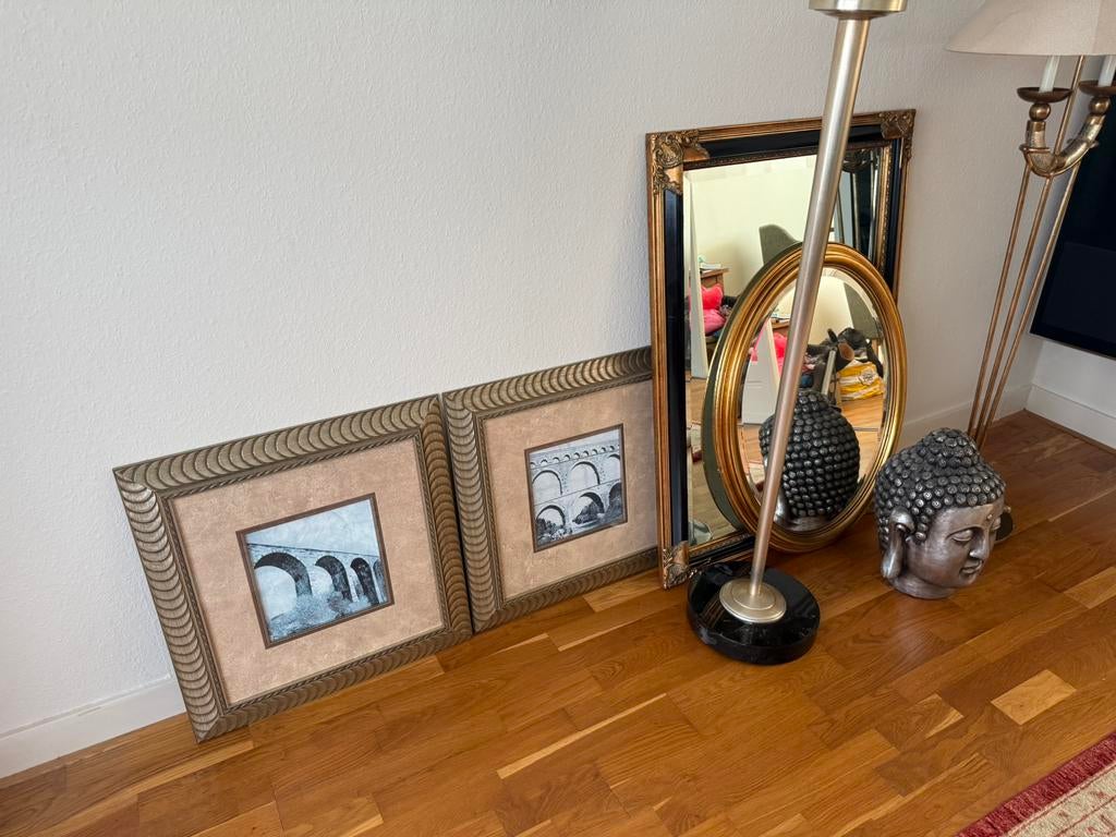 Partij brocante / buddha zware kwaliteit moet weg, Minder dan 50 cm, Rond, Ophalen of Verzenden, Zo goed als nieuw