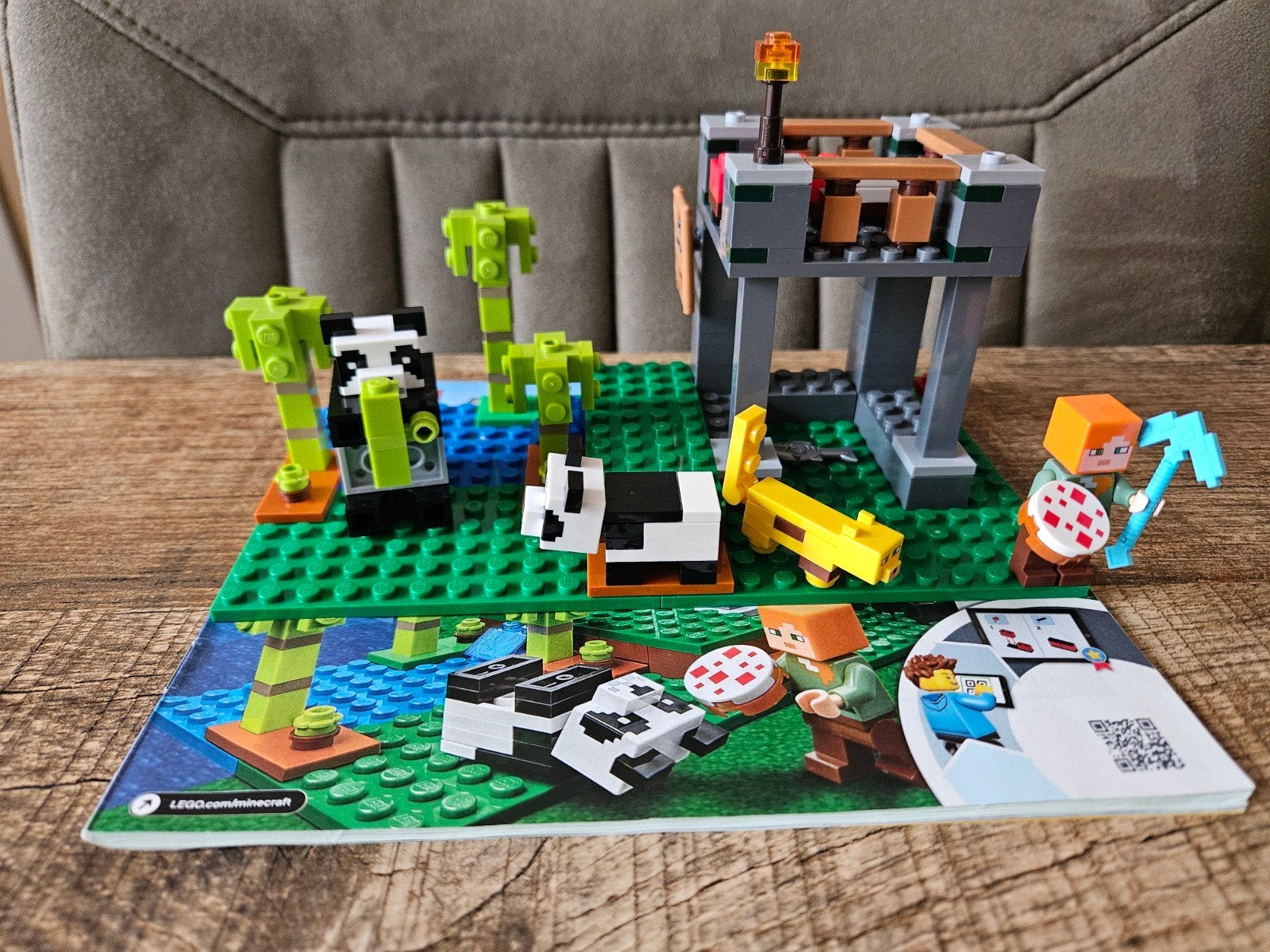 LEGO MINECRAFT 21158, Ophalen of Verzenden, Zo goed als nieuw, Complete set, Lego