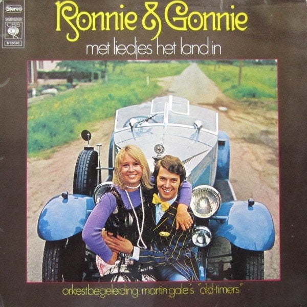 Ronnie & gonnie & old-timers  met liedjes het land in  lp, LP, Gebruikt, Pop, Ophalen of Verzenden