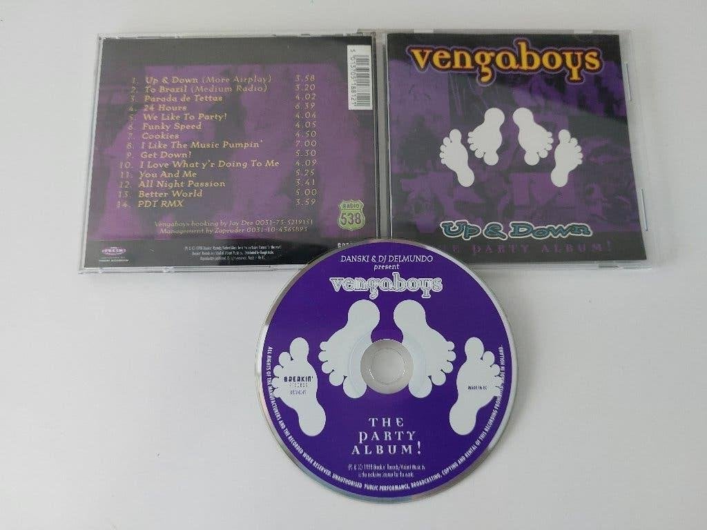 Vengaboys Up & Down the party album, Ophalen of Verzenden, Zo goed als nieuw, Dance, Album