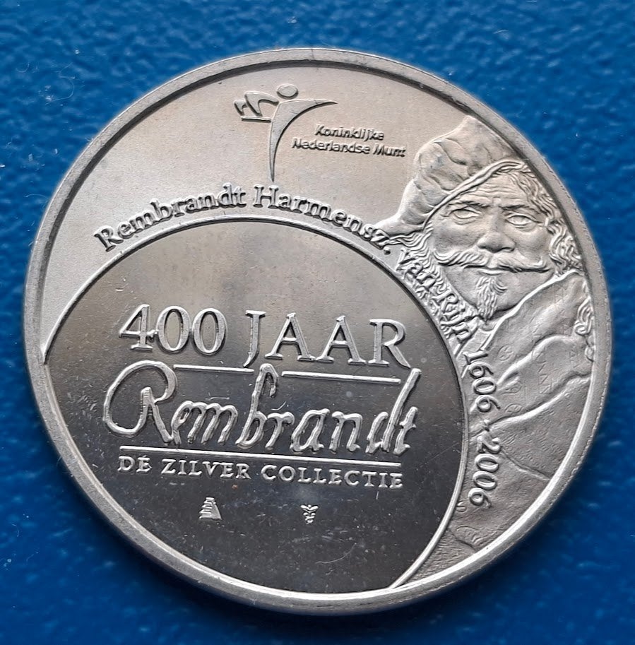 Penning De Zilver Collectie Rembrandt van Rijn - 2006, Postzegels en Munten, Penningen en Medailles, Verzenden, Overige materialen