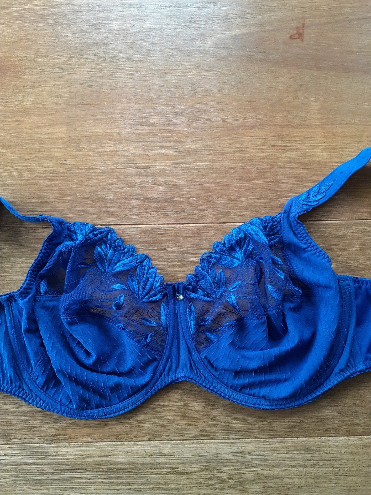 1 blauwe en 2 zwarte Primadonna deauville BH's 85H, Prima Donna, Verzenden, Blauw, BH