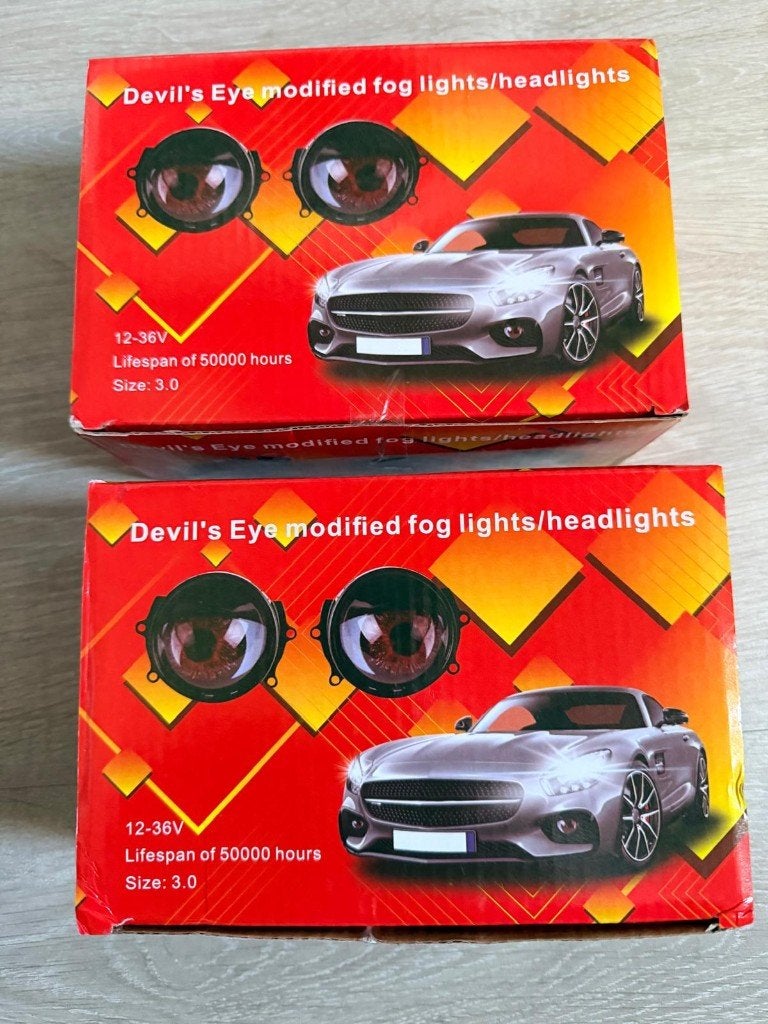 Bmw 3 serie Devil eyes headlight  Sets, Ophalen of Verzenden