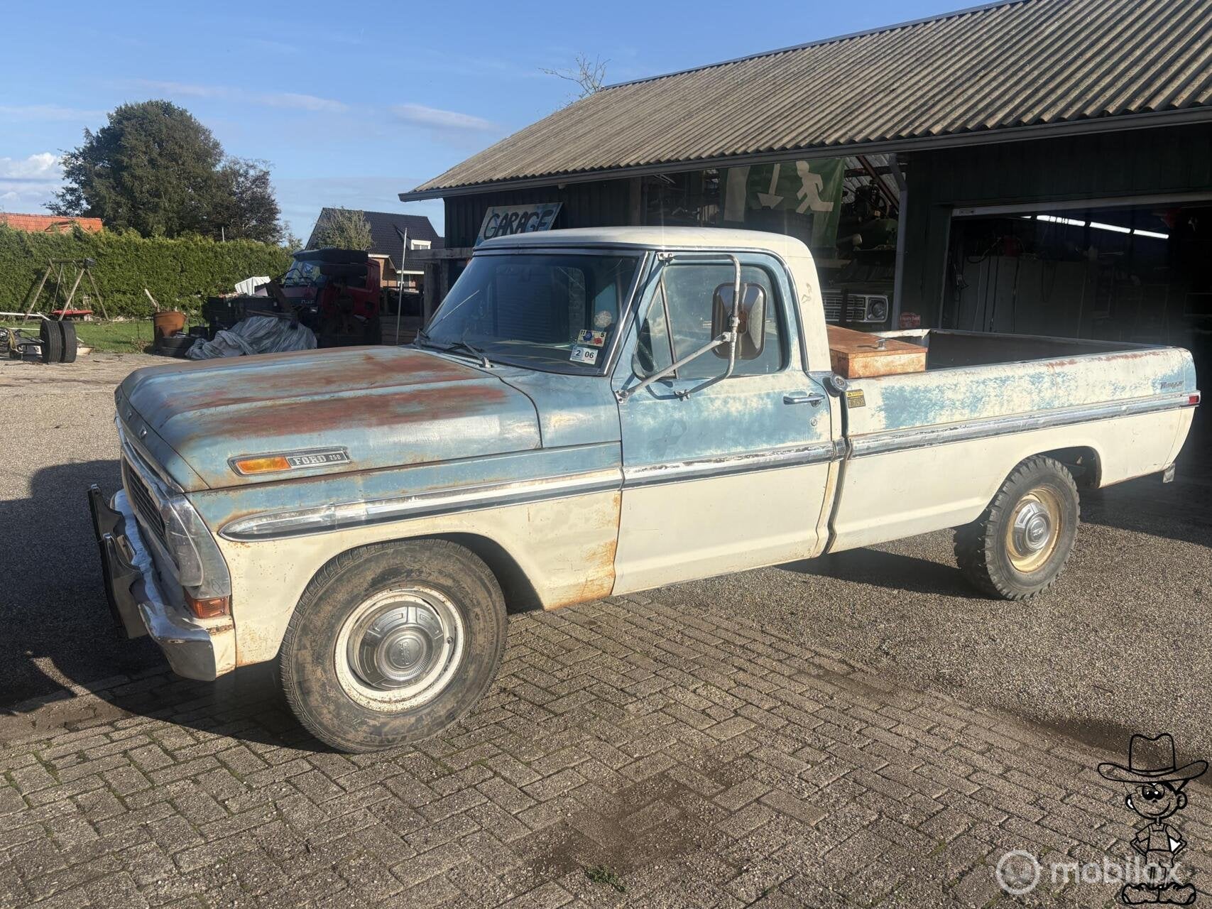 Ford USA F250 Pick-Up project harde auto ranger, Auto's, Automaat, Achterwielaandrijving, Gebruikt, 8 cilinders