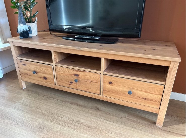 Ikea TV-meubel 148x47x57cm - Gratis ophalen, Ophalen, Gebruikt, 100 tot 150 cm, Minder dan 100 cm