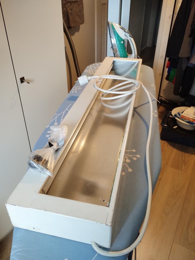 Tl lichtbak, wit., Ophalen, Gebruikt