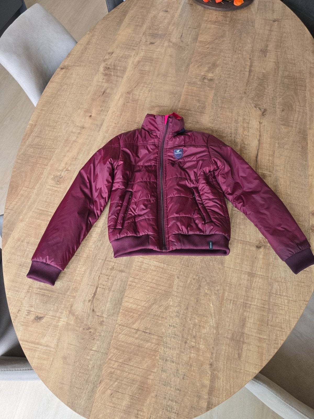 Fouganza paardrijjas bordeauxrood maat 140 – 10 jaar, Dieren en Toebehoren, Ophalen, Dressuur, Bovenkleding