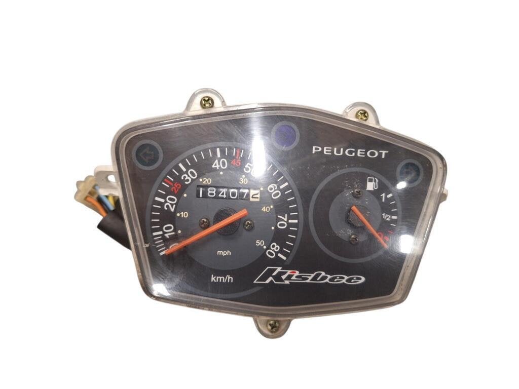 Teller tellerset cockpit origineel Peugeot Kisbee, Fietsen en Brommers, Brommeronderdelen | Scooters, Gebruikt, Ophalen of Verzenden