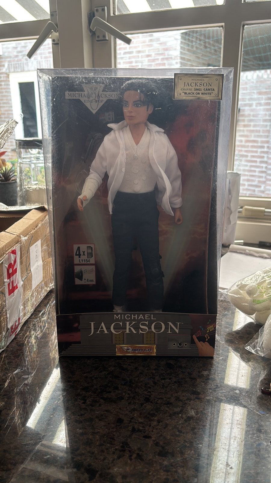 Michael jackson pop  met zang  ongeopend, Ophalen of Verzenden, Zo goed als nieuw