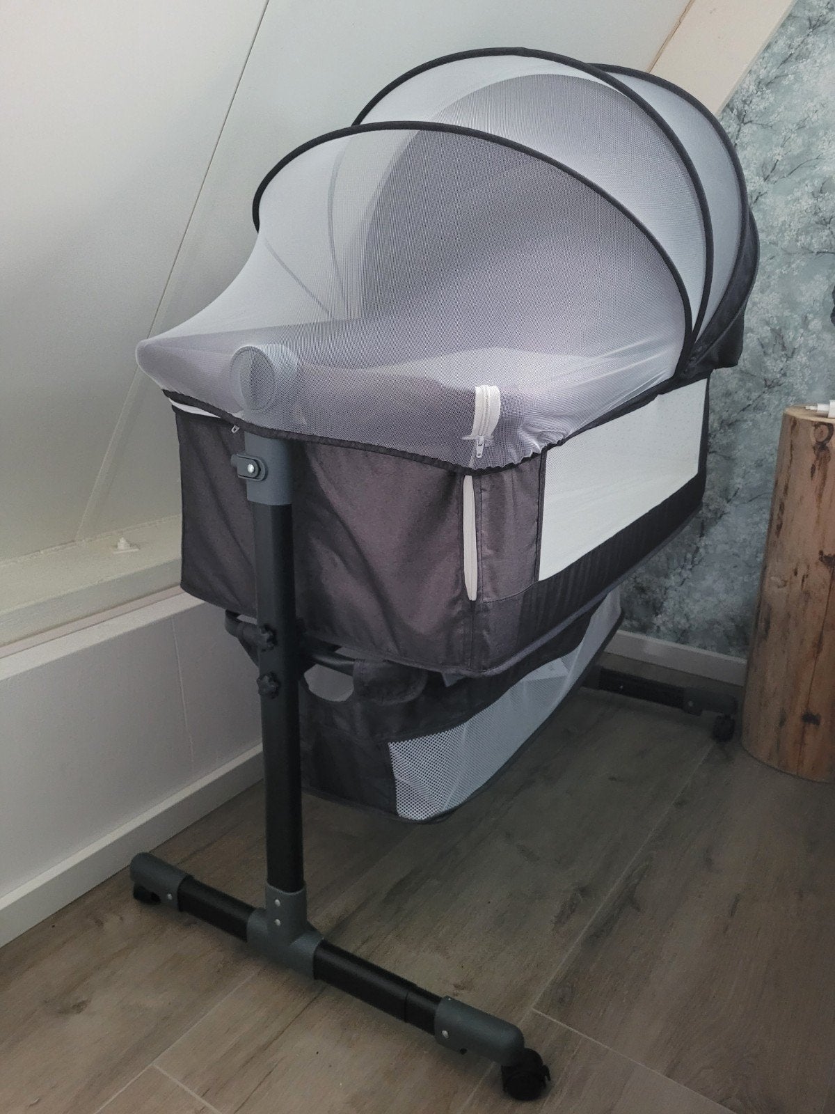 Eco Baby Wieg Aan Bed/Co-sleeper/cosleeper incl extra matras, Kinderen en Baby's, Babywiegjes en Ledikanten, Ophalen, Zo goed als nieuw
