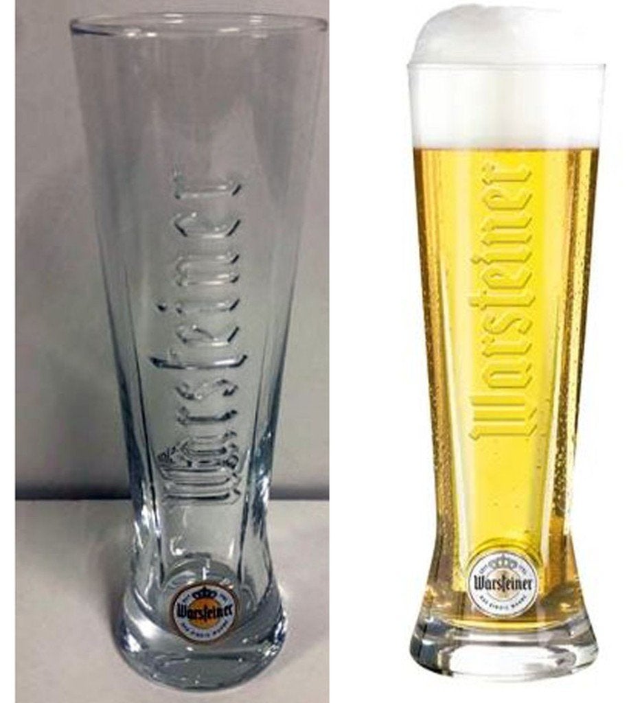 6 Warsteiner Premium Cup 25 cl glazen, Verzamelen, Ophalen of Verzenden, Zo goed als nieuw, Glas of Glazen, Overige merken