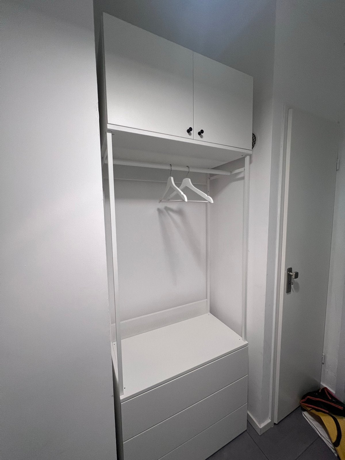 IKEA Platsa kledingkast/kapstok met 2 deuren en 3 lades, Ophalen