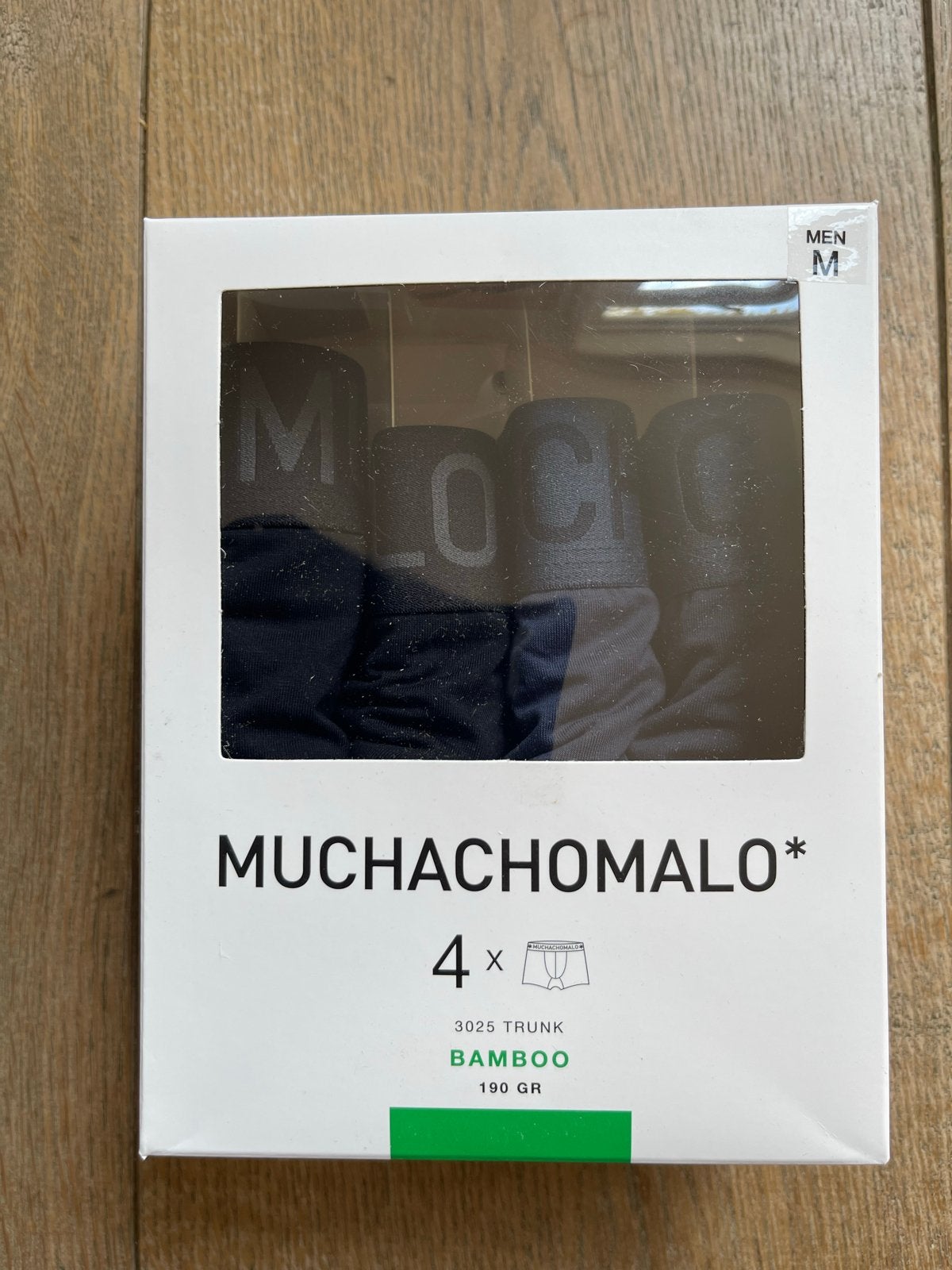 NIEUW: 4 Muchachomalo heren boxershorts - Maat M, Kleding | Heren, Ophalen of Verzenden, Meerkleurig, Boxer
