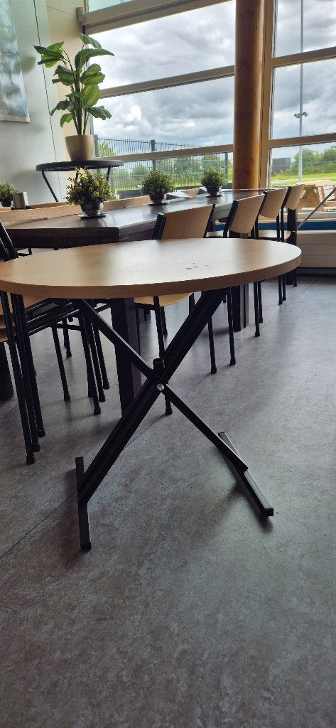 Ronde tafel, Ophalen, Gebruikt, 50 tot 100 cm, Rond
