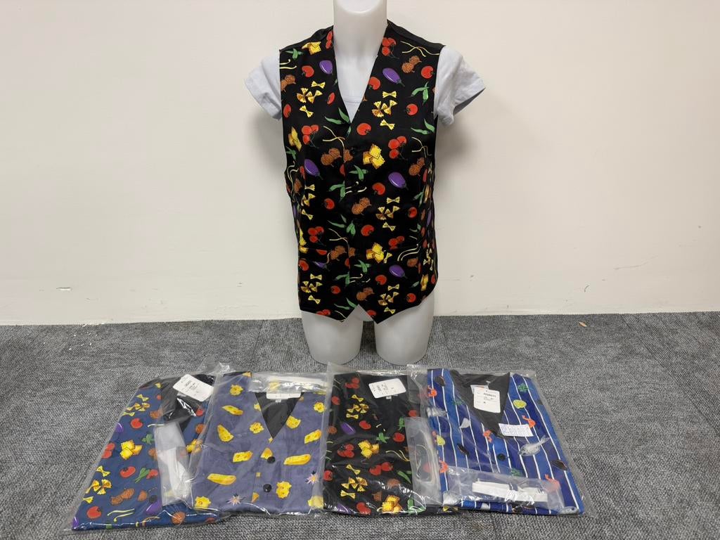 Partij 435x gilet met strik kleding, Ophalen, Nieuw, Carnaval