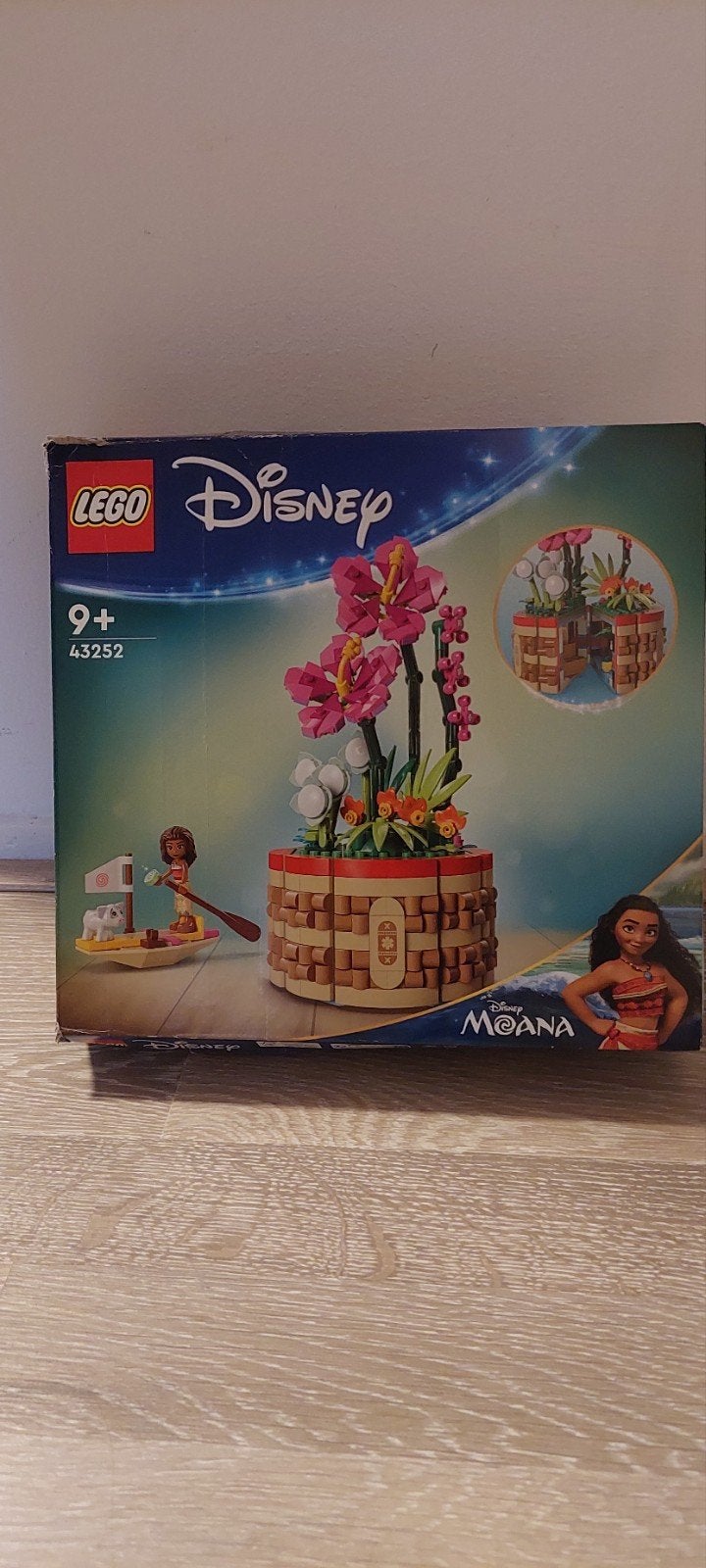 LEGO Disney Moana Bloemenmand 43252 - Als Nieuw, Inclusief minifiguren, Lego, Nieuw, Ophalen of Verzenden