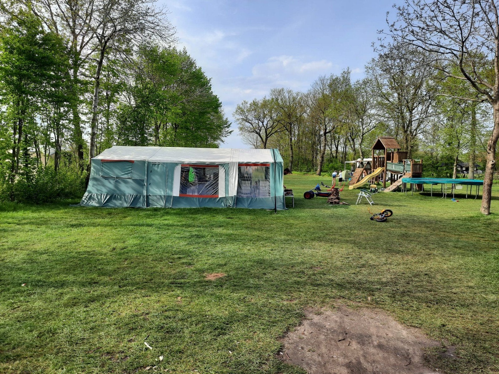 Trigano Vendome de Luxe Vouwwagen met Bovag onderhoud 2024, Ophalen, Trigano, Meer dan 6, Groen