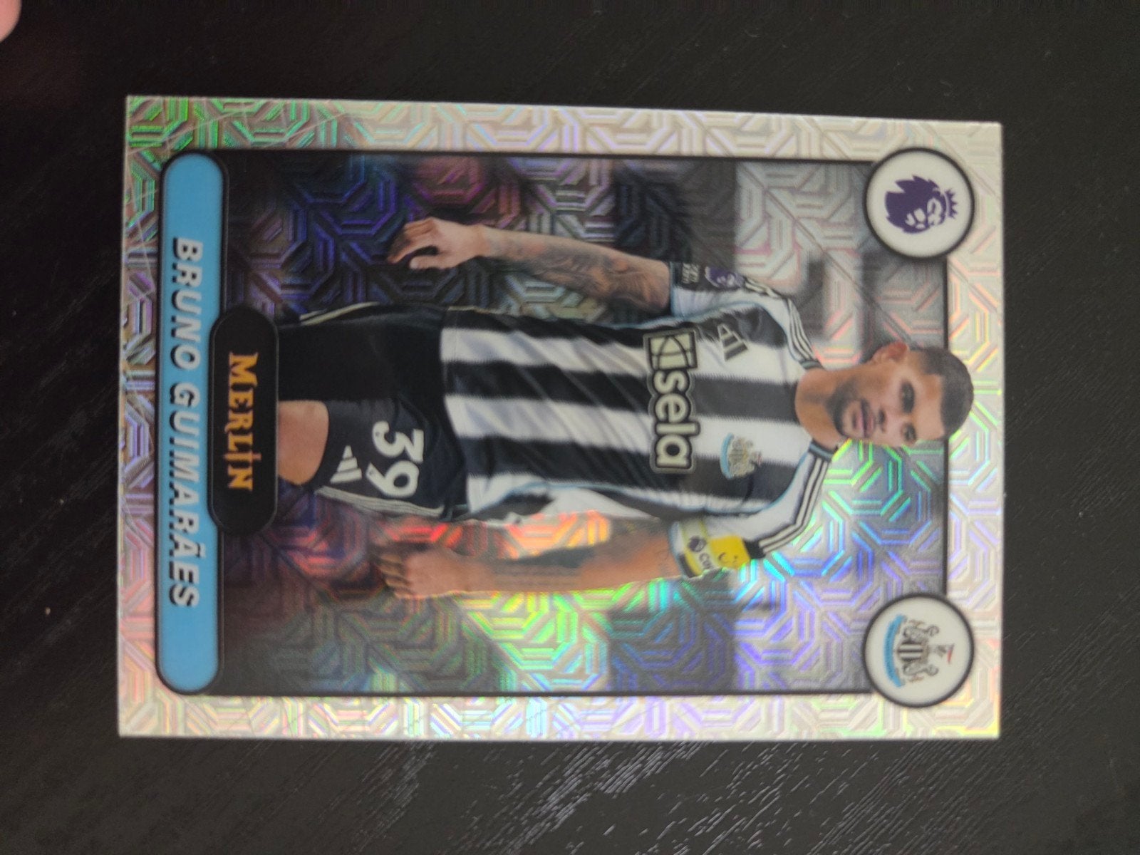 Newcastle United - Bruno Guimarães, Elanga, Jo, Ophalen of Verzenden, Zo goed als nieuw, Buitenlandse clubs, Spelerskaart